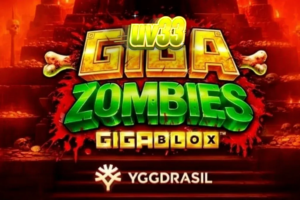 Interface de jogo do caça-níqueis Giga Zombies com zumbis e temática maia.
